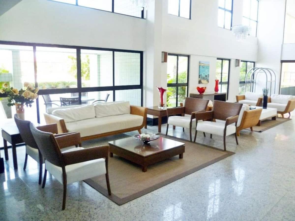 公寓 Flat 2 Quartos Com Vista Pro Mar Em 4 Estrelas 纳塔尔